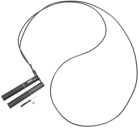 ROMISBABA Corde à Sauter sans Fil Intelligente avec Compteur Numérique Corde Fitness Ropeless pour Entraînement Bras Adaptée Maison et Aux Sportifs