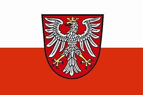 U24 Aufkleber Frankfurt am Main Flagge Fahne 8 x 5 cm Autoaufkleber Sticker