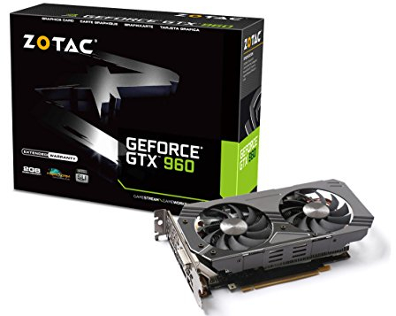 ZOTAC ZT-90301-10M GeForce GTX 960 2 GB Graphics Card