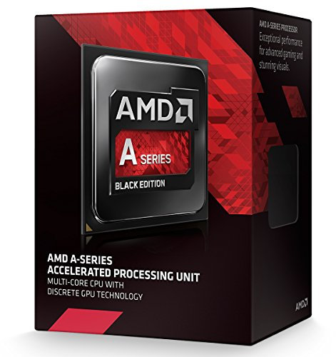AMD A10 X4 7870K FM2+ Processore, Nero