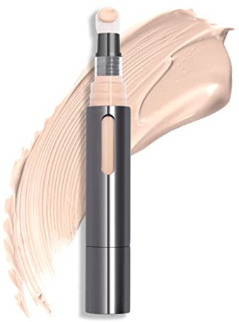 Julep Cushion Complexion 5-in-1 Concealer (100 Alabaster) Corrector & Foundation with Turmeric Extract, Camellia Oil & Hyaluronic Acid - Buildable Coverage for Flawless Skin