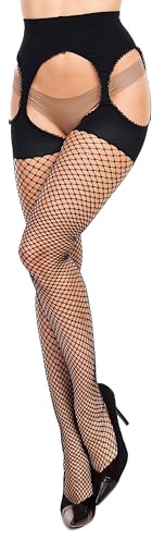 GLAMORY Mesh Open Collants résille ouverts GLAMORY Mesh Femme (lot de 1)