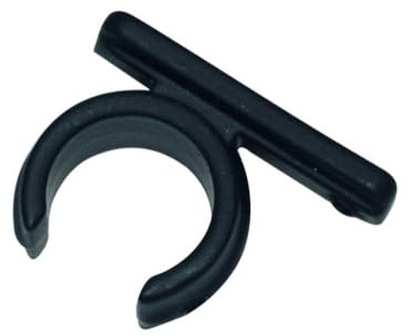 Gardinia Ring-Adapter für Universal Träger für Ø 16 mm schwarz-matt, 2er Pack