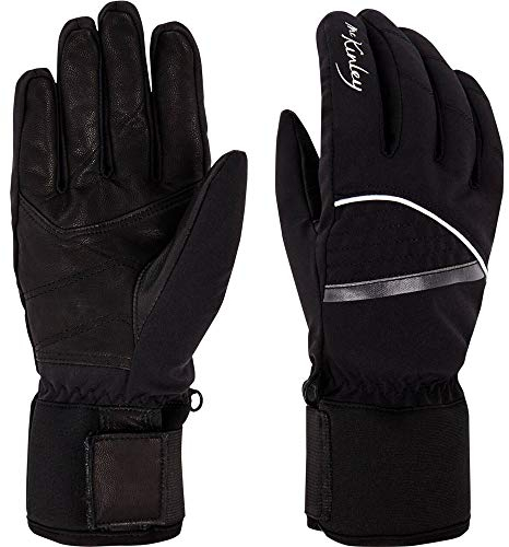 McKINLEY Damen Dastrid Handschuhe, Black Night, 8