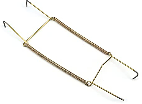 MroMax 1 Pcs Plate Hanger 12 inch U Type Zinc Plated Invisible Wall Decorative Hooks