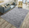linyingdian Ultra Soft Indoor Modern Area Teppiche Flauschige Wohnzimmer Teppiche geeignet für Kinder Schlafzimmer Home Decor Kinderzimmer Teppiche (grau, 80x120cm)