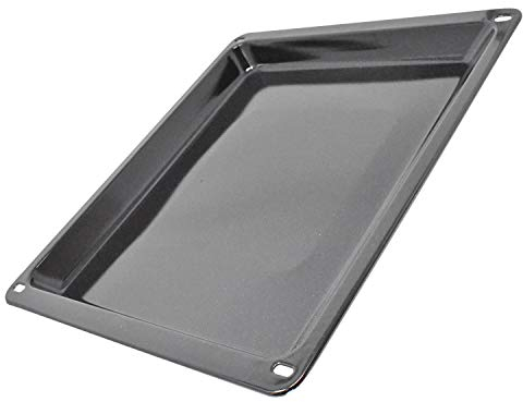 sparefixd Enamelled Baking Drip Pan Roasting Tray to Fit Zanussi Oven Cooker