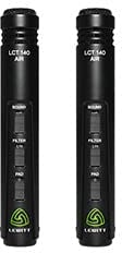 LCT 140 AIR Stereoset Kleinmembran-Kondensatormikrofone - Ideal für Akustikgitarre und Drums - Zwei Soundmodi (AIR und Flat) - Inklusive Low-Cut und PAD - Nierencharakteristik