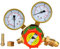 EVTSCAN Gasregler, WX-YQE-03/60 Acetylen-Messgerät Gas-Acetylen-Druckminderer für Gasbrenner-Schweiß-Schneidkit G5/8 CGA580(CGA580(60#))