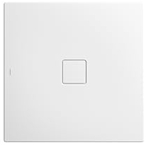 Kaldewei Duschwanne Conoflat Modell 852-1, 80 x 80 x 2,3 cm, Schwarz mit Perl-Effekt