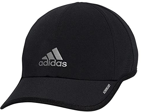 adidas Superlite 2 Relaxed Adjustable Performance Cap Black/White One Size