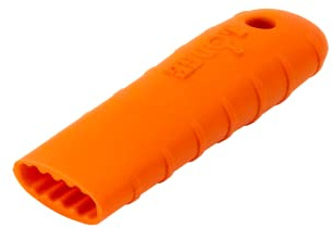 Lodge BOLD Silicone Hot Handle Holder - Dishwasher Safe Hot Handle Holder Upgraded Design for Lodge BOLD Products Only - Heat Protection Up to 450 - Fiery Orange