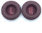 Ear Pads Cushions for JBL LIVE 400BT/460NC Headphone, Replacement Earpads with Comfortable Memory Sponge, Noise Isolation Ear Cups Headset Repair Parts (Red)