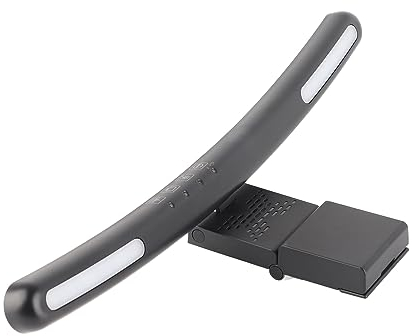 Benq Light Bar Computer Light Monitor Lamp, Computer Monitor Lamp 5V 1A Asimmetrico Optical Touch Dimming Screen Monitor Light Bar con 7 Colori RGB per Schermo Curvo