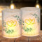 12 Décoration de Table Mariage Bougies Chauffe-Plat, Décoration Bougies Chauffe-Plat Amour, Anniversaire Décoration Mariage Or, Convient pour Bougies Chauffe-Plat ou Bougies