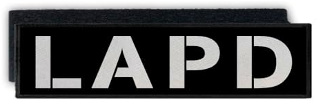 Copytec Rückenpatch LAPD Police Rücken Police 28x7cm #40986