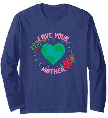 Tee und Kuchen Liebe deine Mutter Erde Langarmshirt