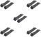 5 set Deadlift For Gym Bag Raises Loaded Barbell Loading Barbell Jack Plates Black