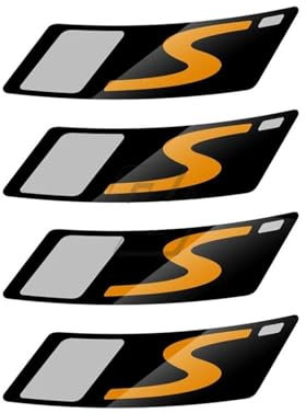 Per Vespa 12 GTS 300 300ie Super Sport Moto Ruota Decalcomania Adesivo Riflettente (Colore : B, Size : Normalcy)