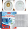 ExcellaElite 12 Tablets Toilet Cleaner Tablets Toilet Descaler Heavy Duty Toilet Foam Cleaner Strong Cleaning Tablet Toilet Freshener Deep Cleaning Toilet Active Tablets Quickly Remove Stubborn Stains