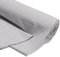 Stoff Meterware Baumwollstoff 1 M x 160 cm - Stoffe zum Nähen aus reine Baumwolle Fabric Futterstoff Dekostoff für Patchwork Canvas und Sewing Nähstoff Hellgrau mit weißen Punkten