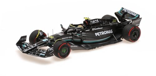 Minichamps 417230344 - Mercede. A-M-G W14 Lewis Hamilton Australian GP 2023 - maßstab 1/43 - Modellauto