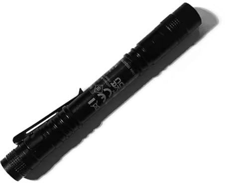 Lepro Linterna Ultravioleta, 365nm Linterna UV LED Luz Negra, Pequeña Linterna Bolígrafo con Clip para Detectar Manchas de Mascota, Alfombra, Fluorescentes, Escorpión, Cheques Billetes