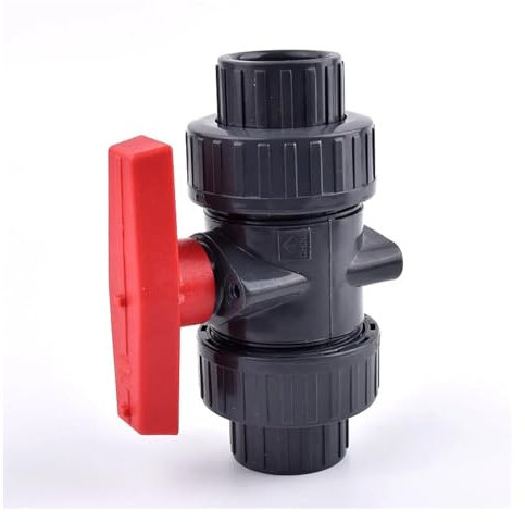XIOKLM Großes, verdicktes Kugelventil mit 20 bis 110 mm Durchmesser/Aquarien, Entwässerungsschieber, Bewässerungsadapter, industrielle Wasserrohrverbindungen(Inner dia 63mm)
