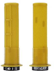 DMR Lenkergriffe Brendog Death Grip 2 Lock-On, mit Flansch 135/31,3 mm, Gum - Orange, DMR-G-003