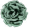 PATIKIL Broche en Satin de Soie en Forme de Fleur 4, Grande Épingle de Revers de Pivoine Florale pour Femmes pour Mariage, Fête d'Anniversaire, Chapeau, Sac, Vert Clair
