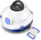 Robot pulitore per piscina senza fili, potente e automatico, 90 minuti di autonomia, autoparcheggio, ideale per piscine piane fuori terra e sepolte fino a 20 metri 2