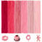 BULANGDE Scovolini Colorati per Lavoretti 300 pz, Scovolini Rosa per Lavoretti da 30 cm, Pipe Cleaner for Flower Set, Steli di Ciniglia Fuzzy Wire per Decorazioni (Gradiente di Rosa 6 Tonalità)