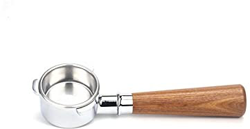 Msuiiixcccc Espresso Machine Bottomless PortafilterCoffee Bottomless Portafilter Fit for Breville 870/878/880 Filter 54MM Replacement Filter Basket Coffee Accessories(Color:B) (D)