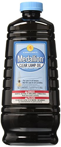 Lamplight Farms 60003 Unscented Lamp Oil, 64-Ounce, Clear