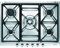 Smeg SE70SGH-5 hobs - Placa (Integrado, Gas, Plata, 68,5 cm, 50 cm, 0 mm)