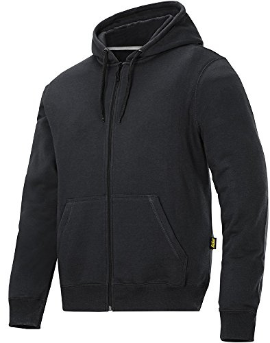 Snickers Men;Women Polar Zip Hoodie Size S in black