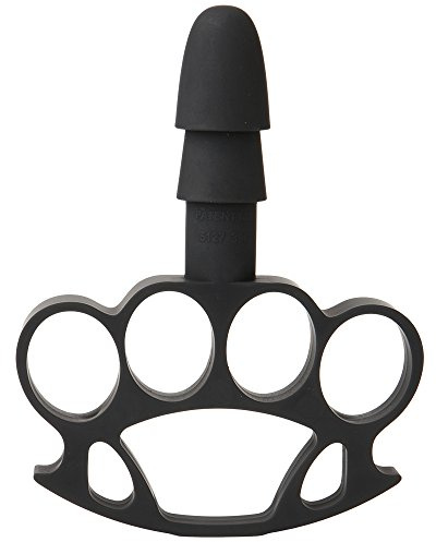 Doc Johnson Vac-U-Lock Accessories - Knuckle Up - Improves Control Of Slippery Dildos - Great For Pegging and Pounding Your Partner