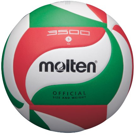 Molten Flistatec FIVB Volleyball, Größe 5, Weiß