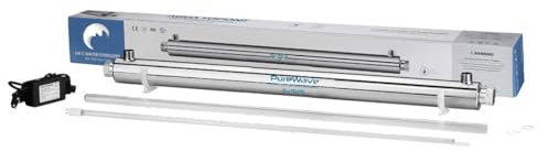 Desineo Stérilisateur d'eau UV 25w Ampoule 1,8 m3 /H