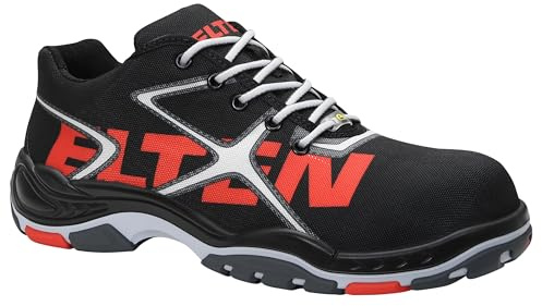 Elten Sicherheitshalbschuh Tribute black Low ESD S2, Größe 47, 72622-47