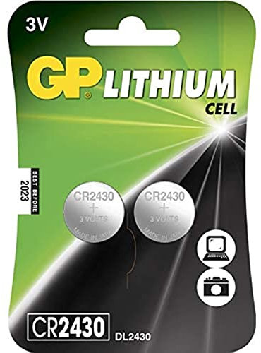 CR2032 - Blister da 4 Batterie CR 2032 al Litio | GP Lithium | 4 Pile CR2032 3V di Alta Qualità