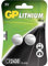 GP CR2430 Pile bouton au lithium, 3 V, Blister de 4