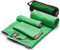 OlimpiaFit Set mit 3 Mikrofaser-Handtüchern – ideal für Fitnessstudio, Reisen, Camping, Strand, Rucksackreisen, Sport, Outdoor, Schwimmen – schnell trocknend, schnell · saugfähig · leicht, für Herren