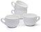 Serami Übergroße Keramik-Kaffeetasse mit Henkel – große 625 ml Kaffeetasse, perfekt für Latte, Cappuccino, Suppe, Müsli – ideal für den täglichen Gebrauch – Keramikschüssel-Set, großes