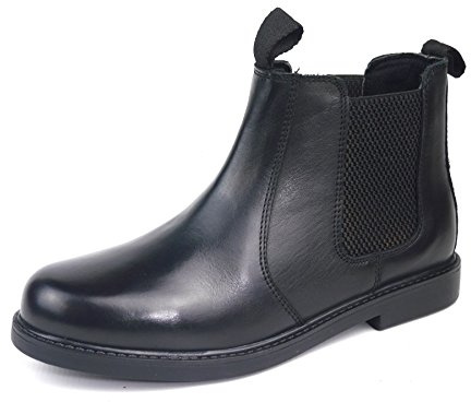 Frank James Chester Boys Girls Chelsea Leather Jodphur Boots