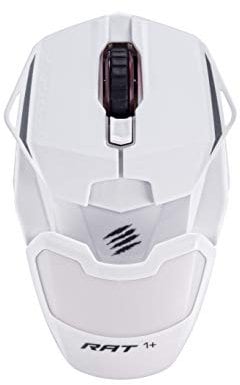 MadCatz R.A.T. 1+ Ratón óptico para Juegos, Color Blanco