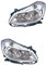 Halogen Scheinwerfer Set links & rechts Hauptscheinwerfer Frontscheinwerfer H7/H7 chrom ohne Elektromotor für Model Clio III BR0/1 CR0/1