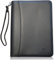 Lautus Designs Porte-Documents avec Fermeture Éclair – Organisateur en Cuir PU, Bloc-Notes & Pochette Tablette 8 Pouces – Classeur pour Travail, Réunions & Voyages – Noir