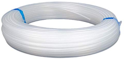 25m Polyethylenschlauch - 8/6mm (Außen-Ø/Innen-Ø) - Druckluft Pneumatikschlauch Wasserschlauch - Farbe: natur (milchig)