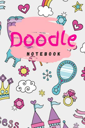 Doodle Notebook: Doodle Notebook for Kids and Teens, Freestyle Doodling, 6x9 Blank Pages, 100 Pages, Imagination Journal
